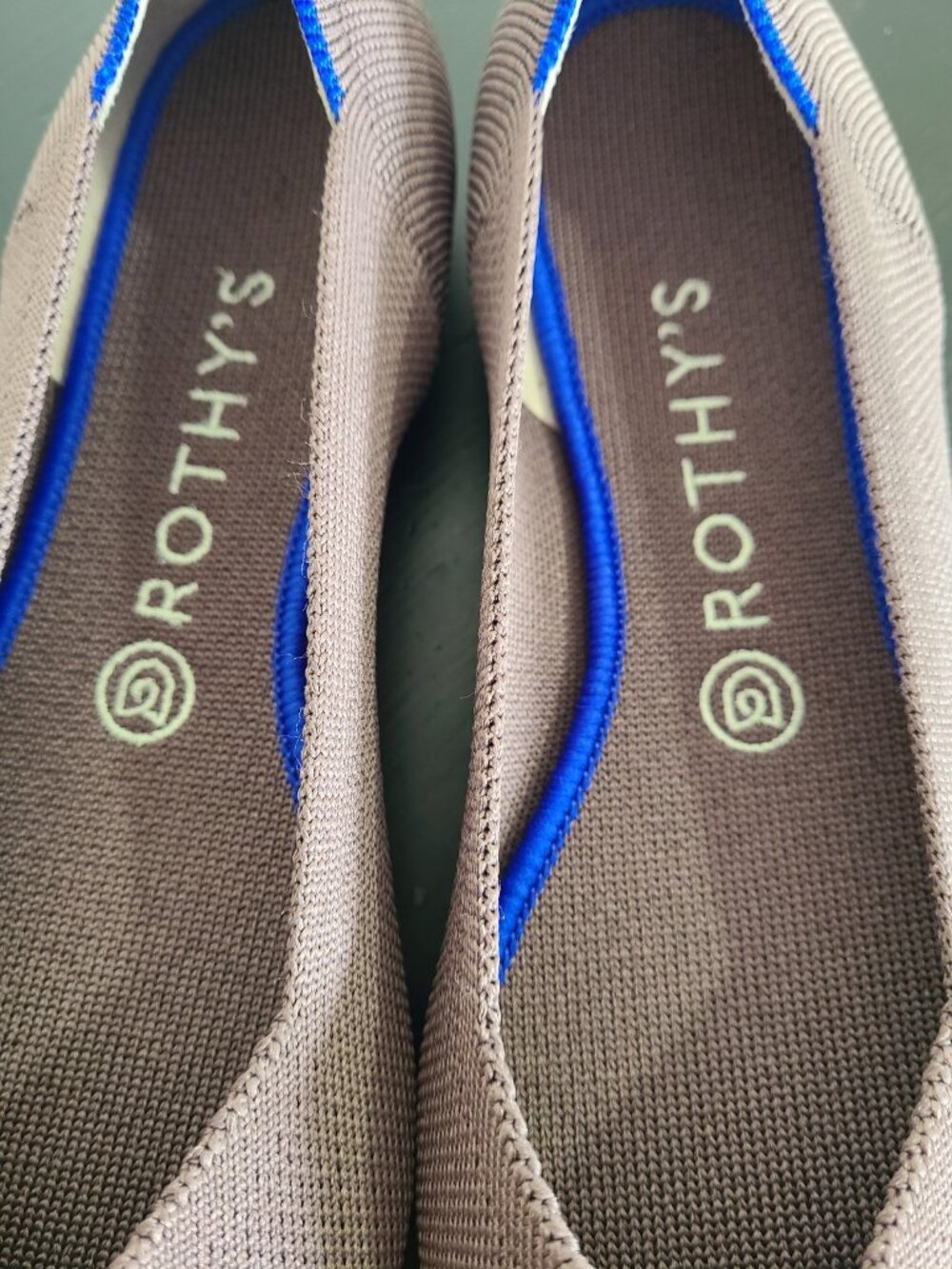 NWOT Rothy’s The Point Minl Brown Flats Shoes Size 9.5 - Picture 9 of 9